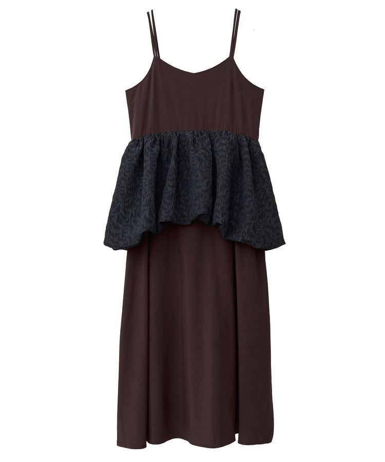 GARAGE OF GOOD CLOTHING「バルーンレイヤードワンピース」|ワンピース|