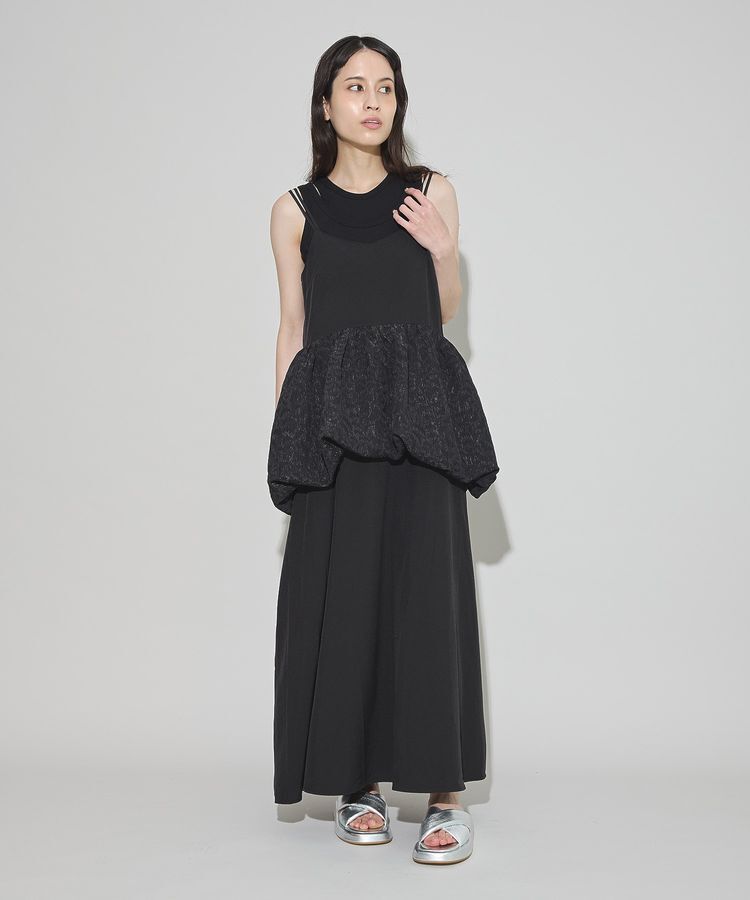 GARAGE OF GOOD CLOTHING「バルーンレイヤードワンピース」|ワンピース|