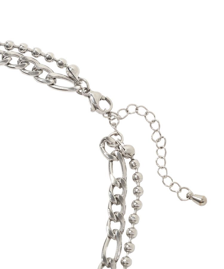 GARAGE OF GOOD CLOTHING「STAINLESSボールチェーン２連ネックレス」|ネックレス|