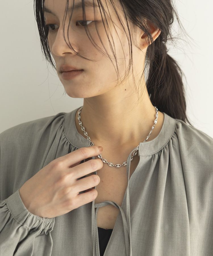 GARAGE OF GOOD CLOTHING「STAINLESSコーヒービーンズネックレス」|ネックレス|Silver