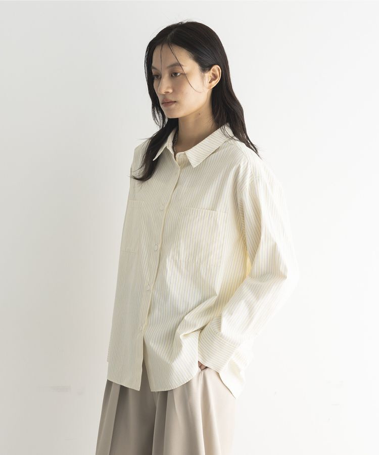 GARAGE OF GOOD CLOTHING「ストライプビッグシャツ」|シャツ・ブラウス|