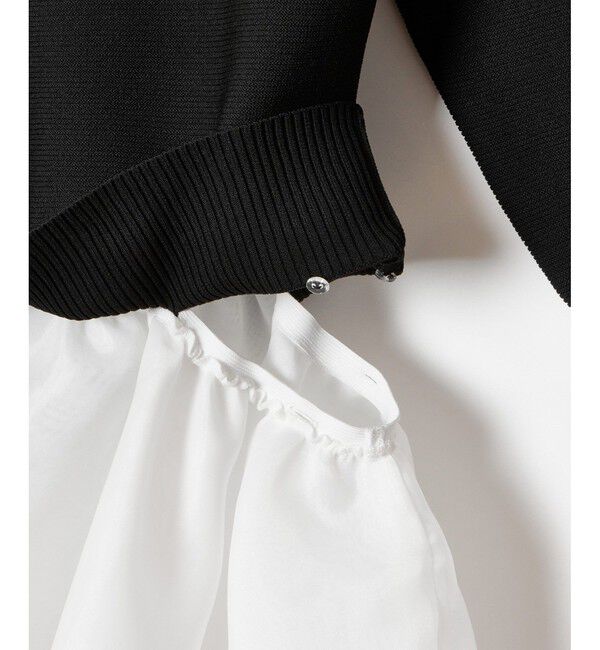 LOULOU WILLOUGHBY「【LOULOU WILLOUGHBY】フリリードッキングチュニックワンピース」|ワンピース|