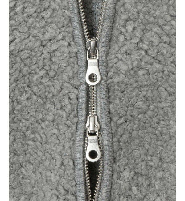 allureville「ニットボアブルゾン」|ブルゾン・スタジャン|