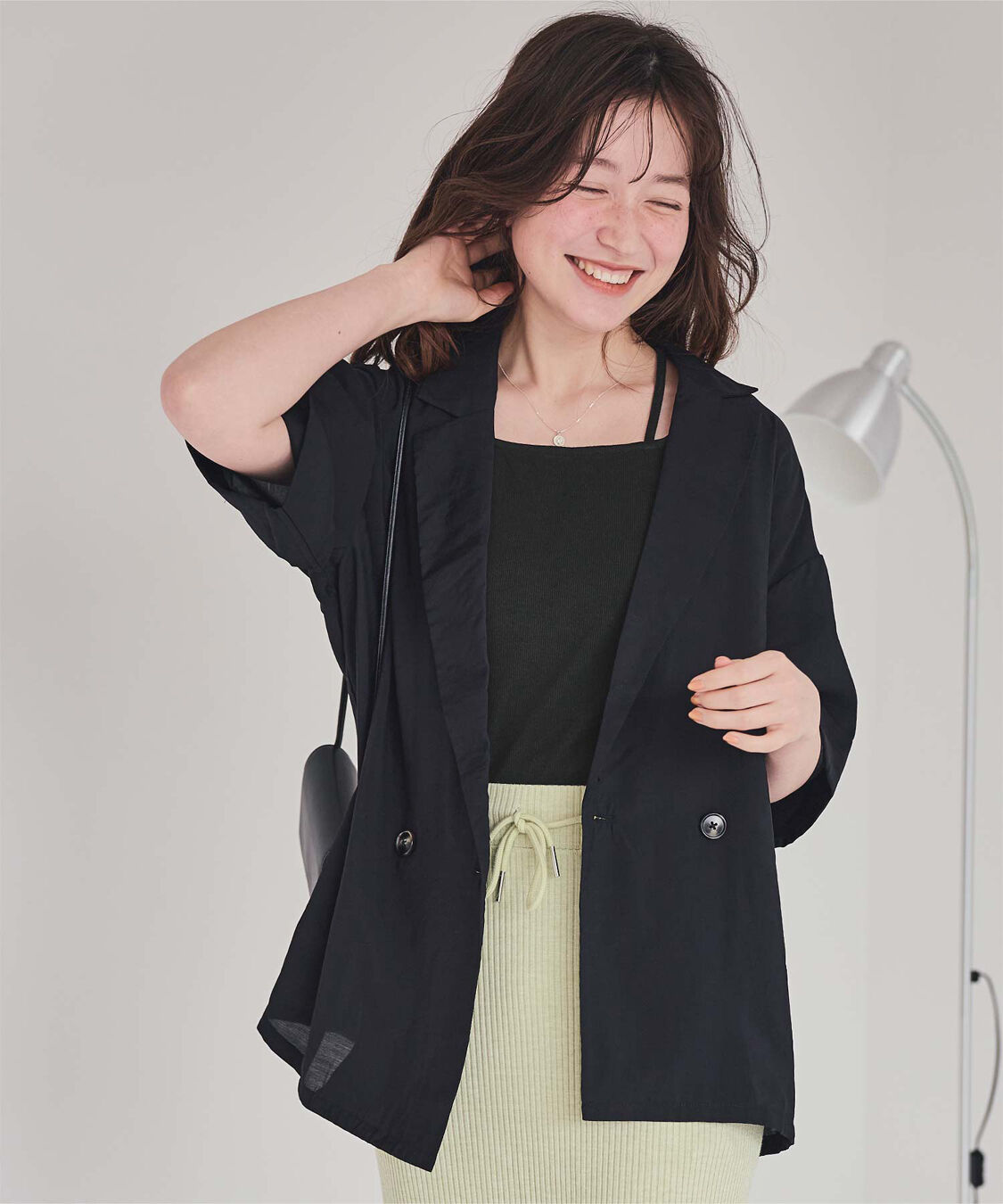 titivate「前後2wayデザインリブタンクトップ」|タンクトップ|