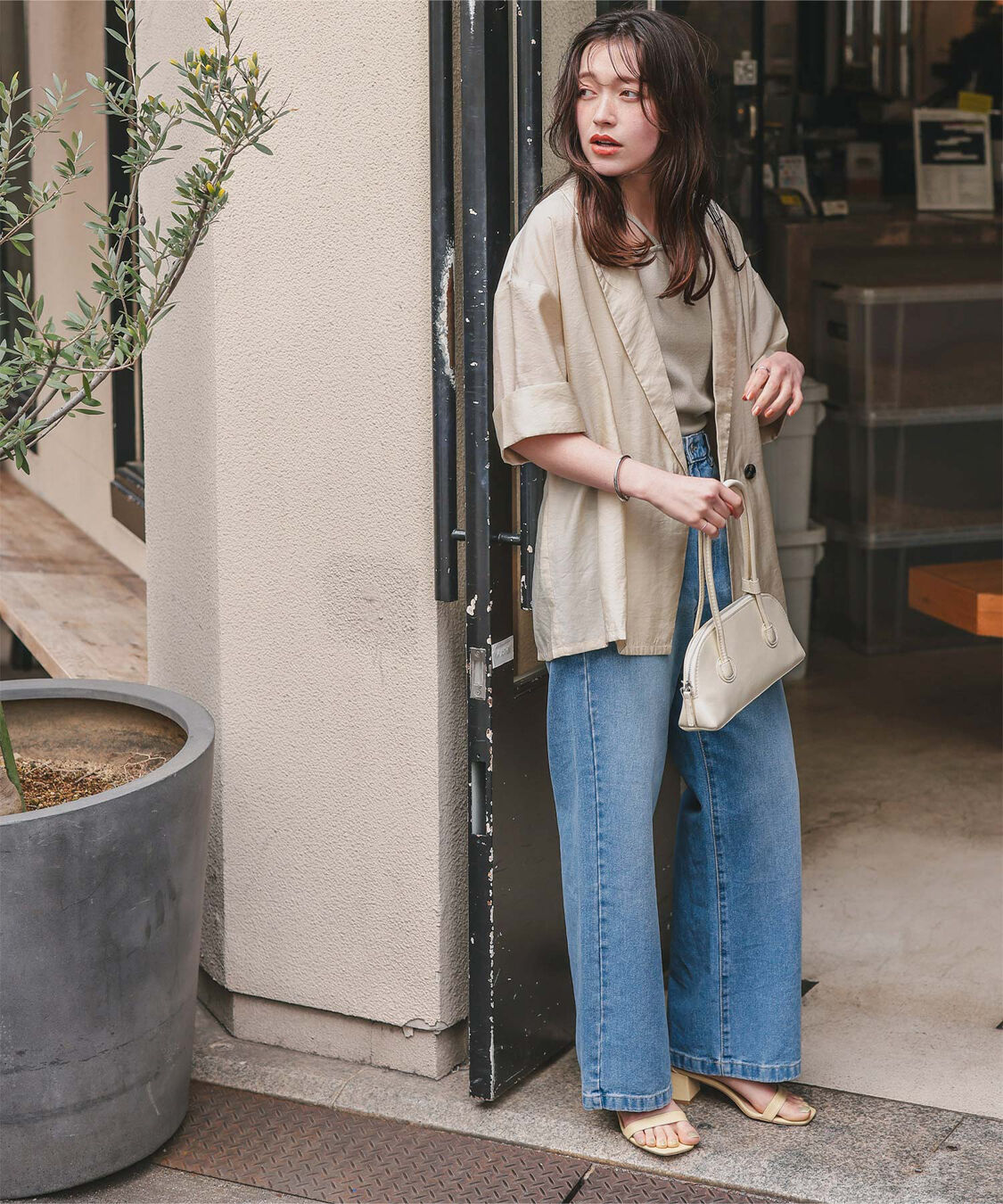 titivate「前後2wayデザインリブタンクトップ」|タンクトップ|