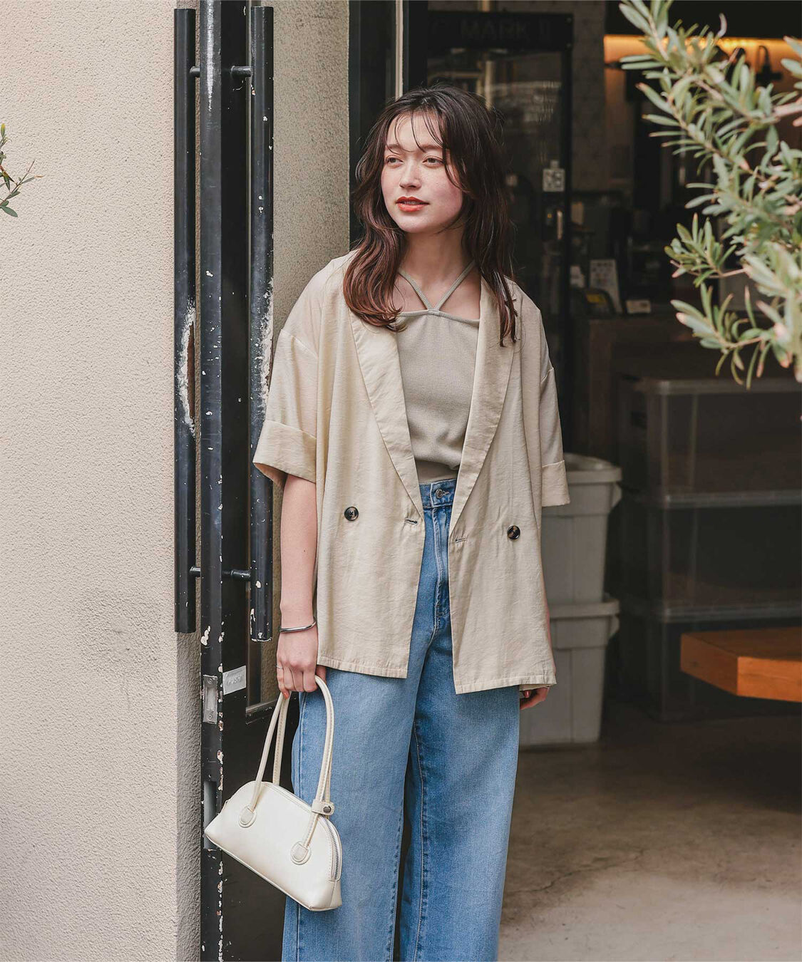 titivate「前後2wayデザインリブタンクトップ」|タンクトップ|