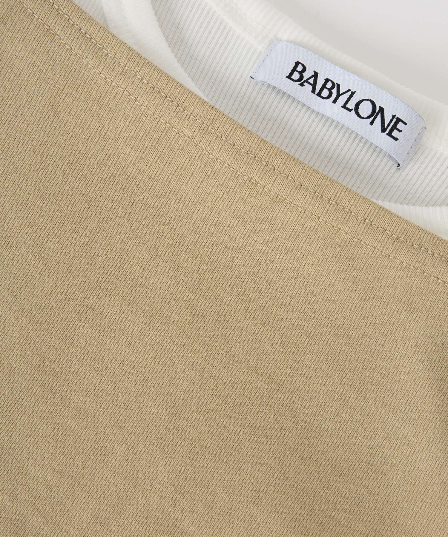 BABYLONE「ﾜｲﾄﾞｼｮｰﾄT/ﾀﾝｸｾｯﾄ」|Tシャツ・カットソー|