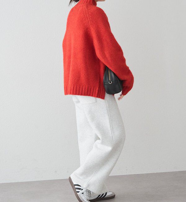  「アルパカ混ハイネックニットプルオーバー」|キャミソール|