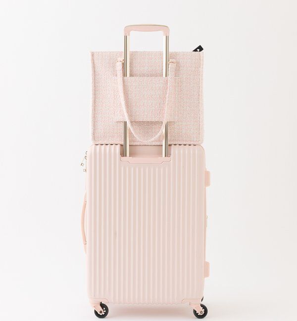  「【LouLoumei】スカーフ付きツイードキャリーオントート／自立可能／推し活」|ショルダー・メッセンジャー|