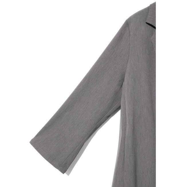 MIDIUMISOLID「MIDIUMISOLID for Ladies ダブルブレストライトジャケット」|テーラードジャケット|