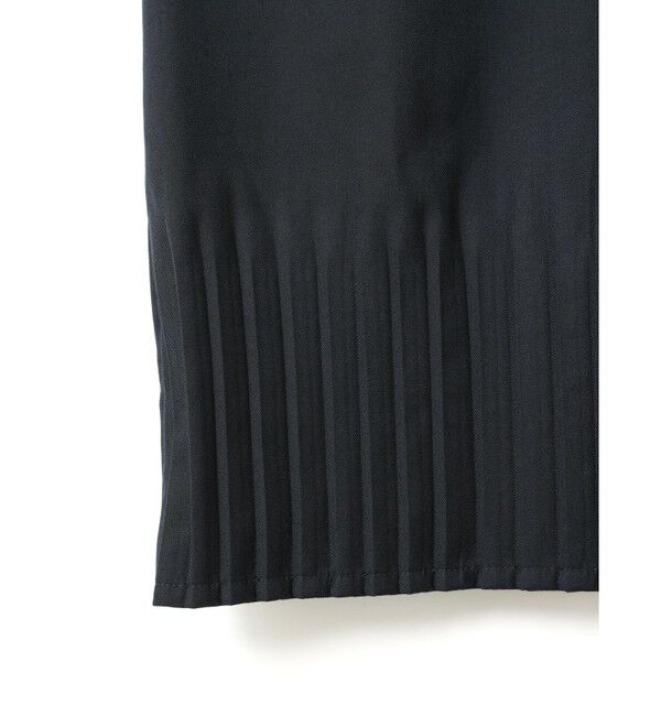 mizuiro ind「mizuiro ind プリーツヘムシャツ」|シャツ・ブラウス|