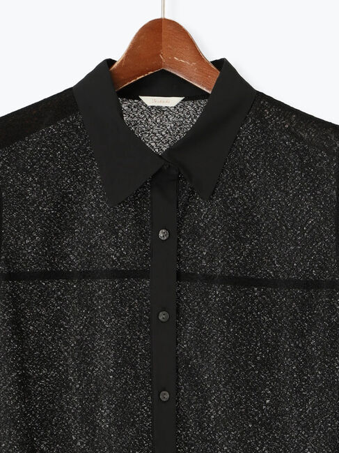 Te chichi「クレープメッシュノースリーブシャツ（セットアップ可）」|シャツ・ブラウス|