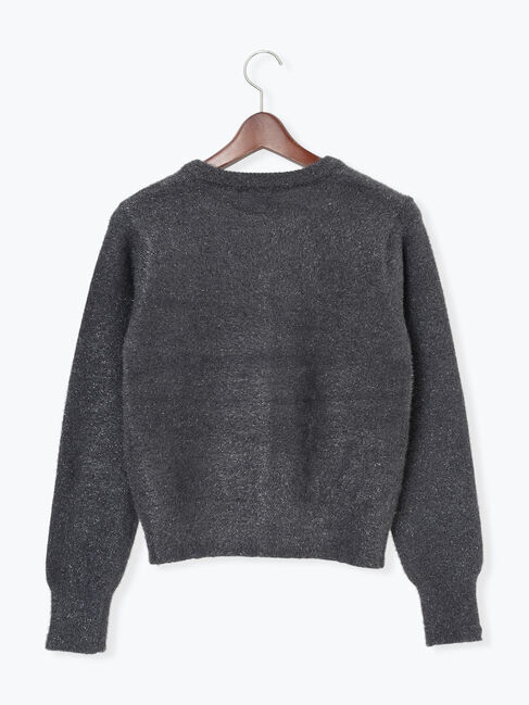 Te chichi「ラメシャギークルーネックカーディガン」|カーディガン|