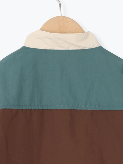 Samansa Mos2 Lagom「【撥水】配色ウィンドブレーカー」|ブルゾン・スタジャン|