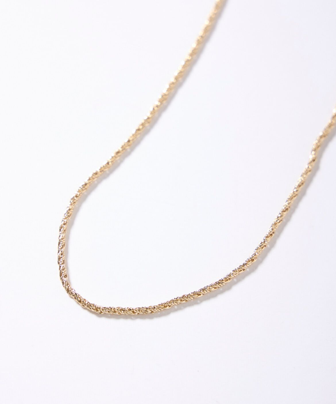 7-IDconcept.「ツイストチェーンネックレス」|ネックレス|