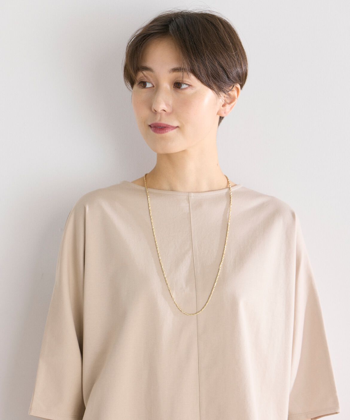 7-IDconcept.「ツイストチェーンネックレス」|ネックレス|