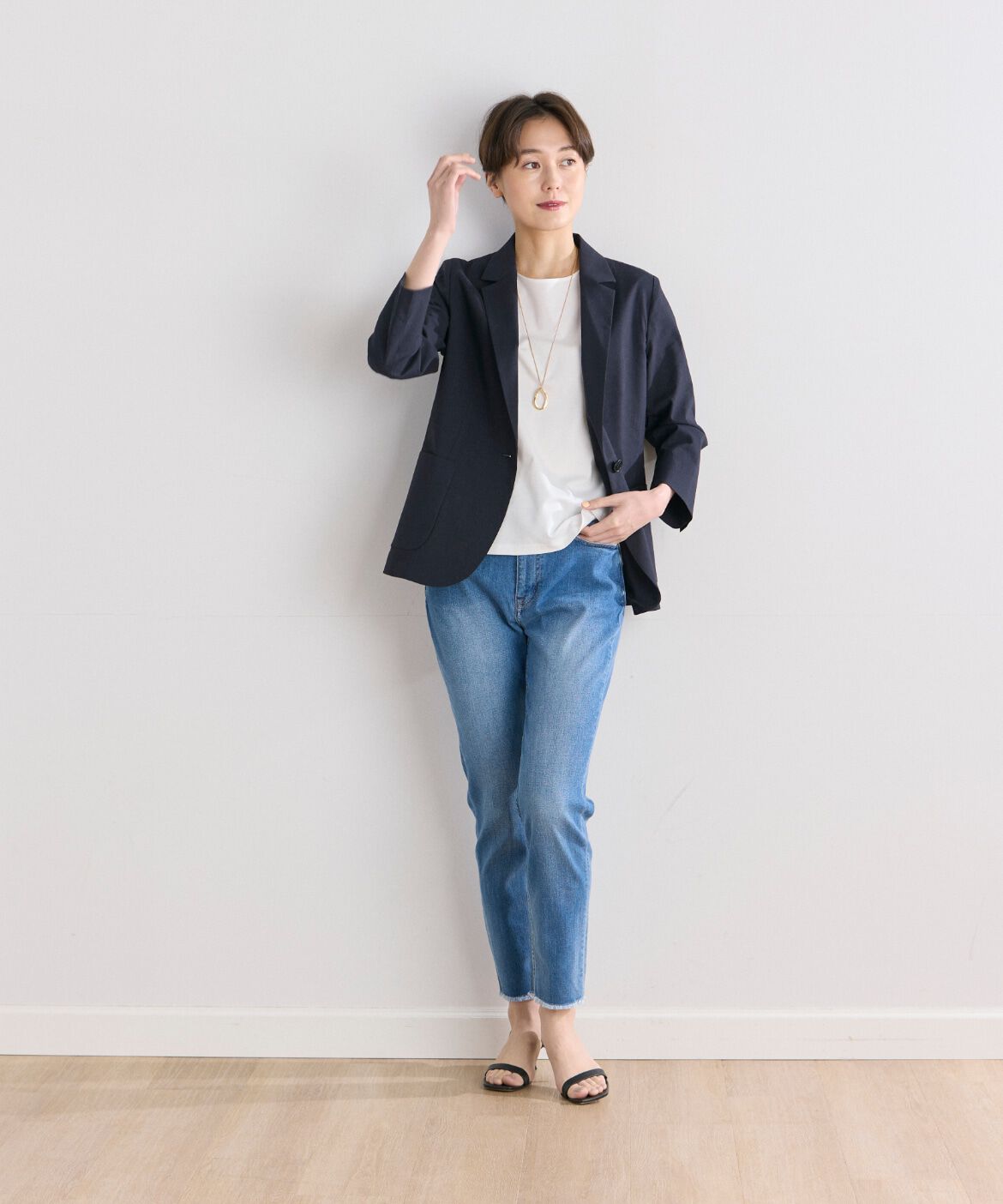 7-IDconcept.「ゴールドモチーフネックレス」|ネックレス|