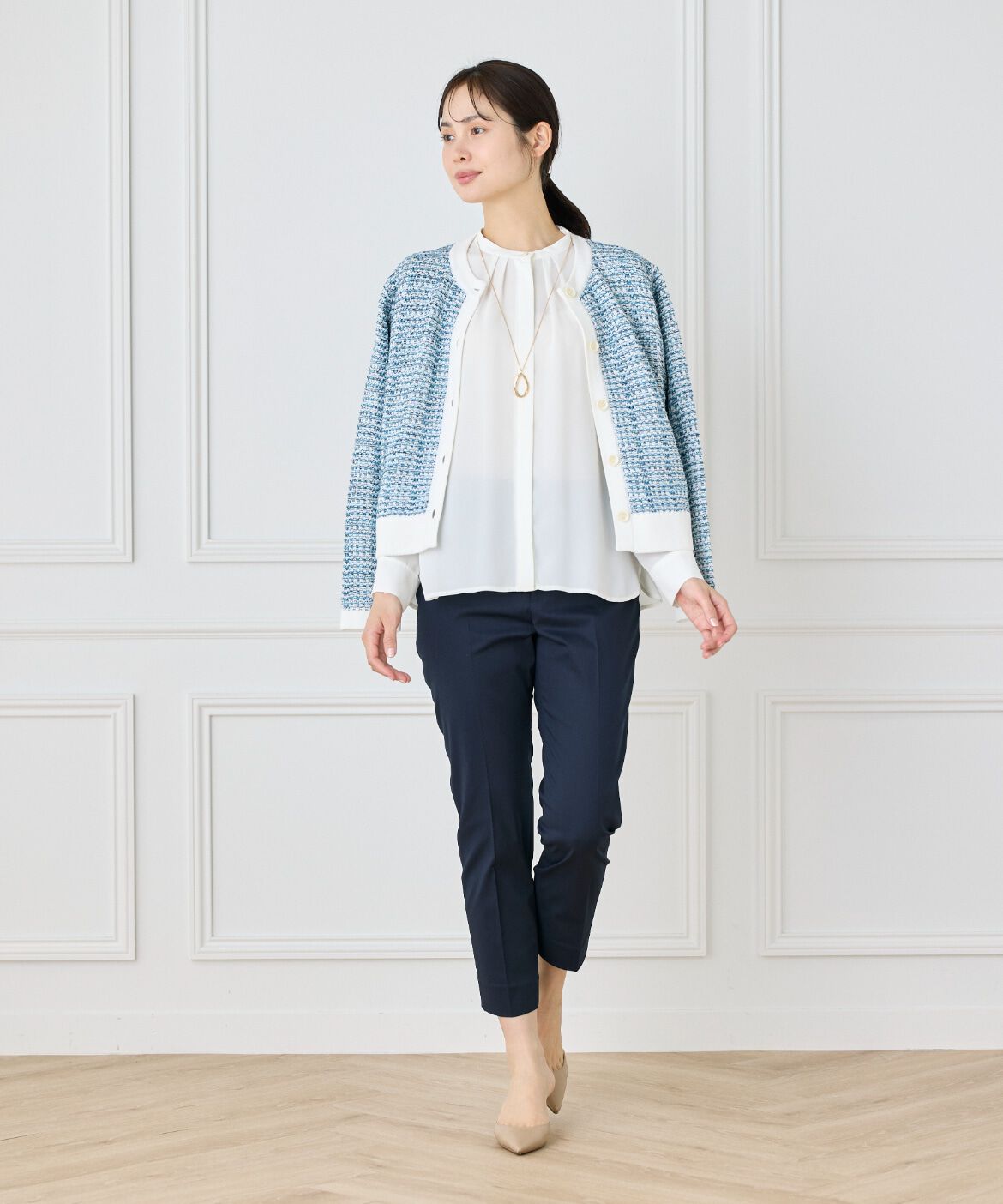 7-IDconcept.「ループモチーフネックレス」|ネックレス|