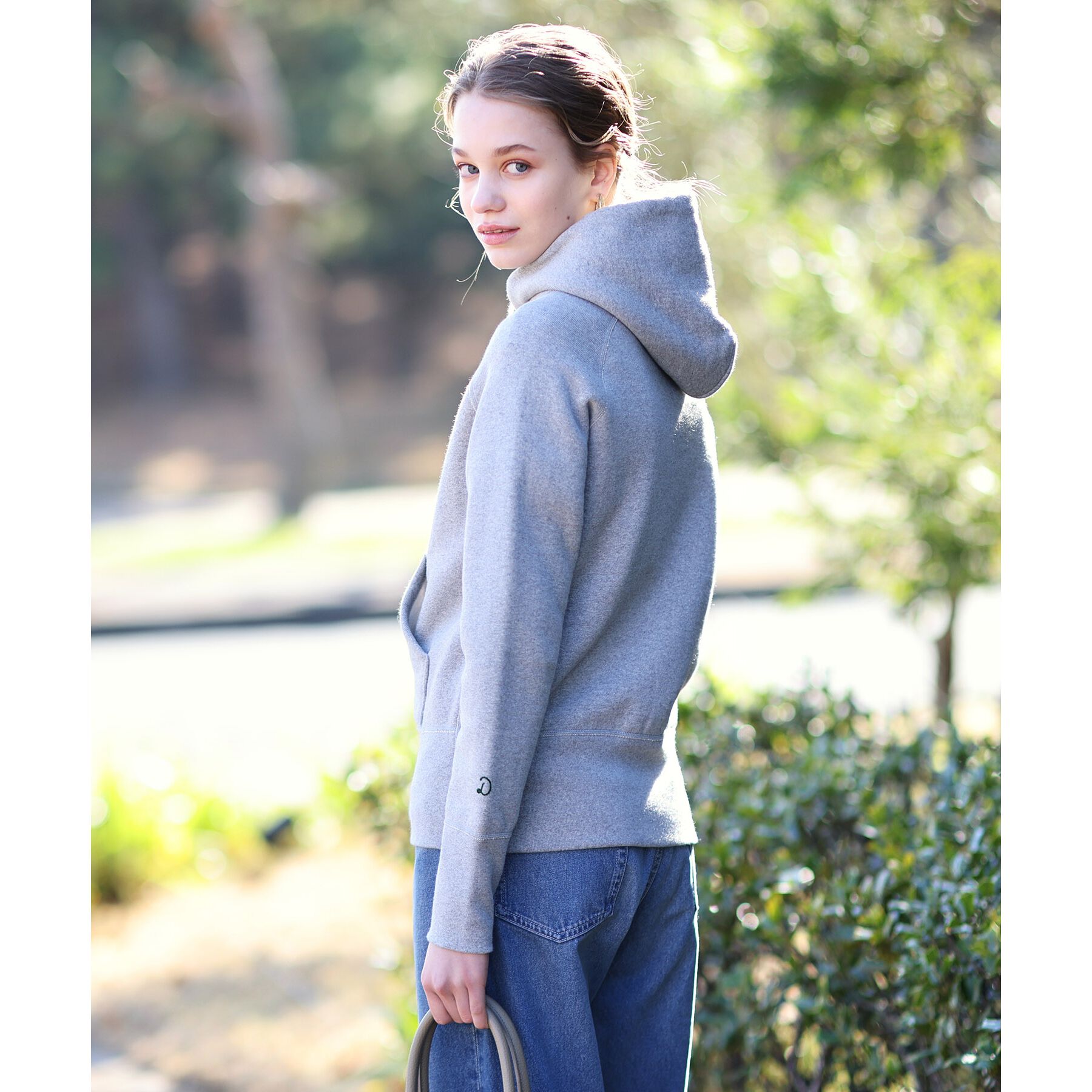 DRESSTERIOR「デキシー吊裏毛ジップアップパーカ」|パーカー|