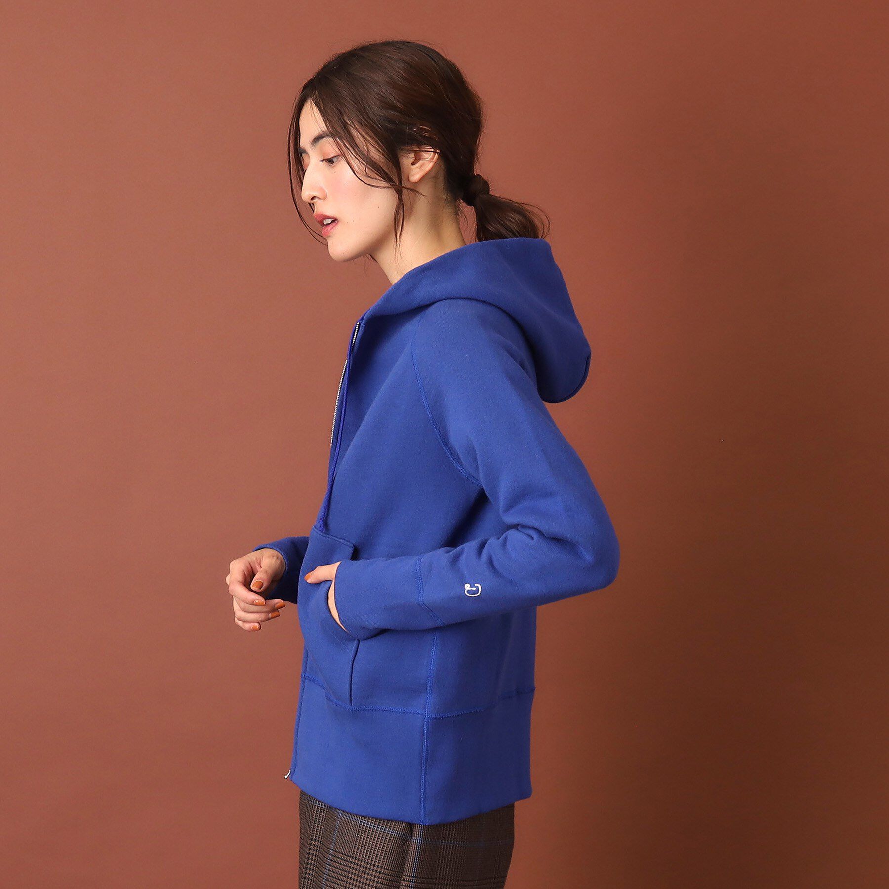 DRESSTERIOR「デキシー吊裏毛ジップアップパーカ」|パーカー|