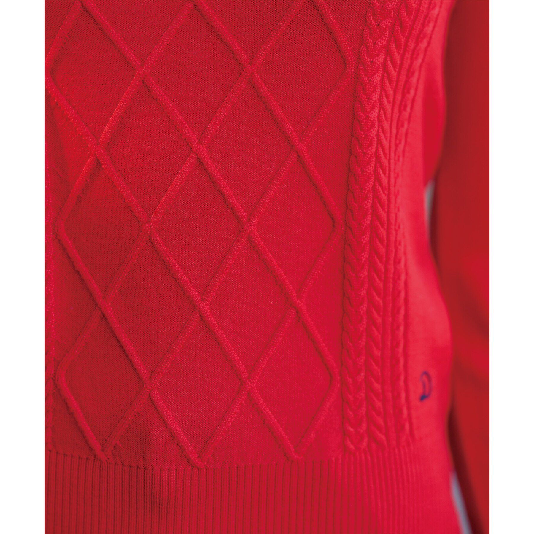 DRESSTERIOR「ファインウールケーブルニット」|ニット・セーター|