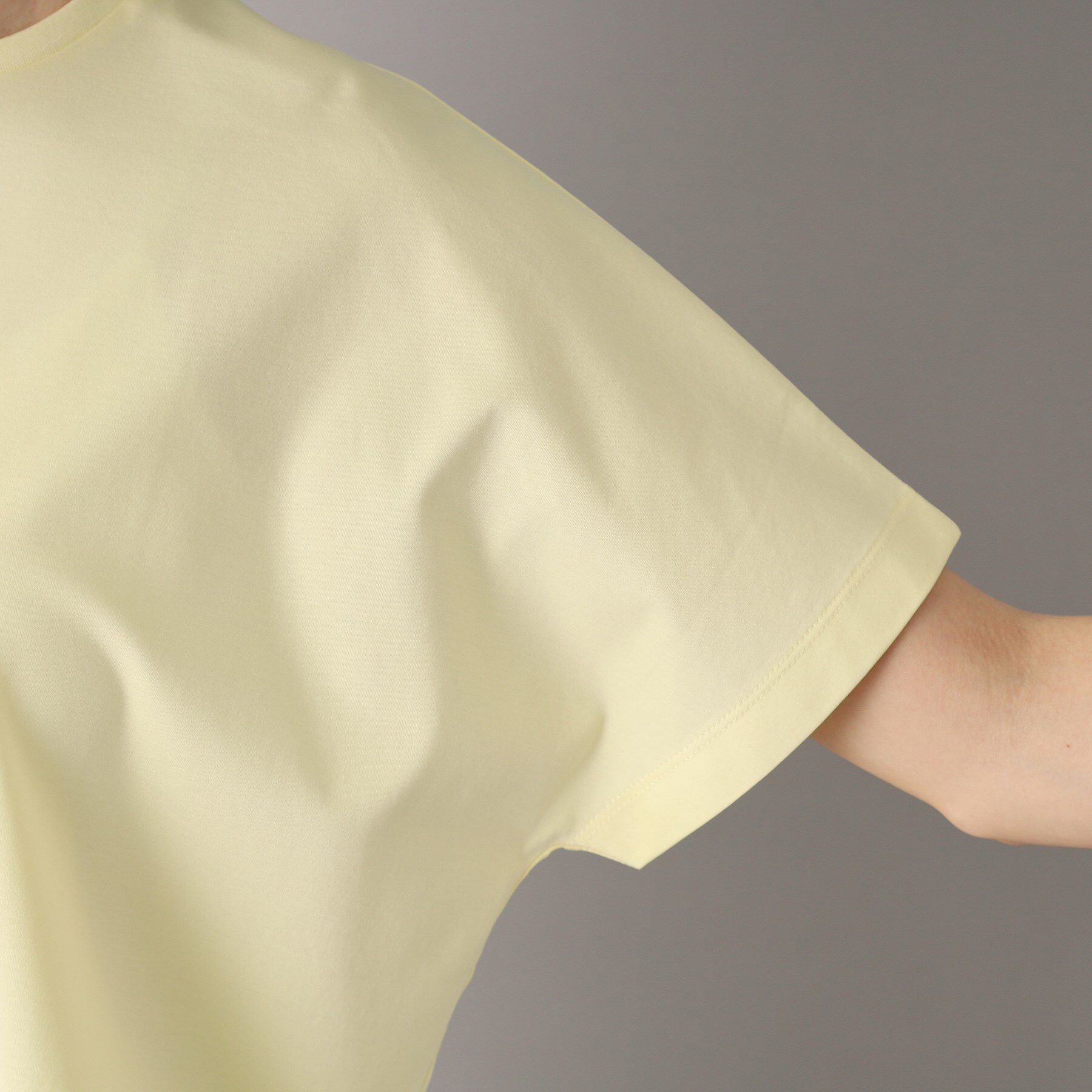 DRESSTERIOR「【接触冷感/抗菌防臭/消臭】アイスクリアコットンドルマンT」|Tシャツ・カットソー|