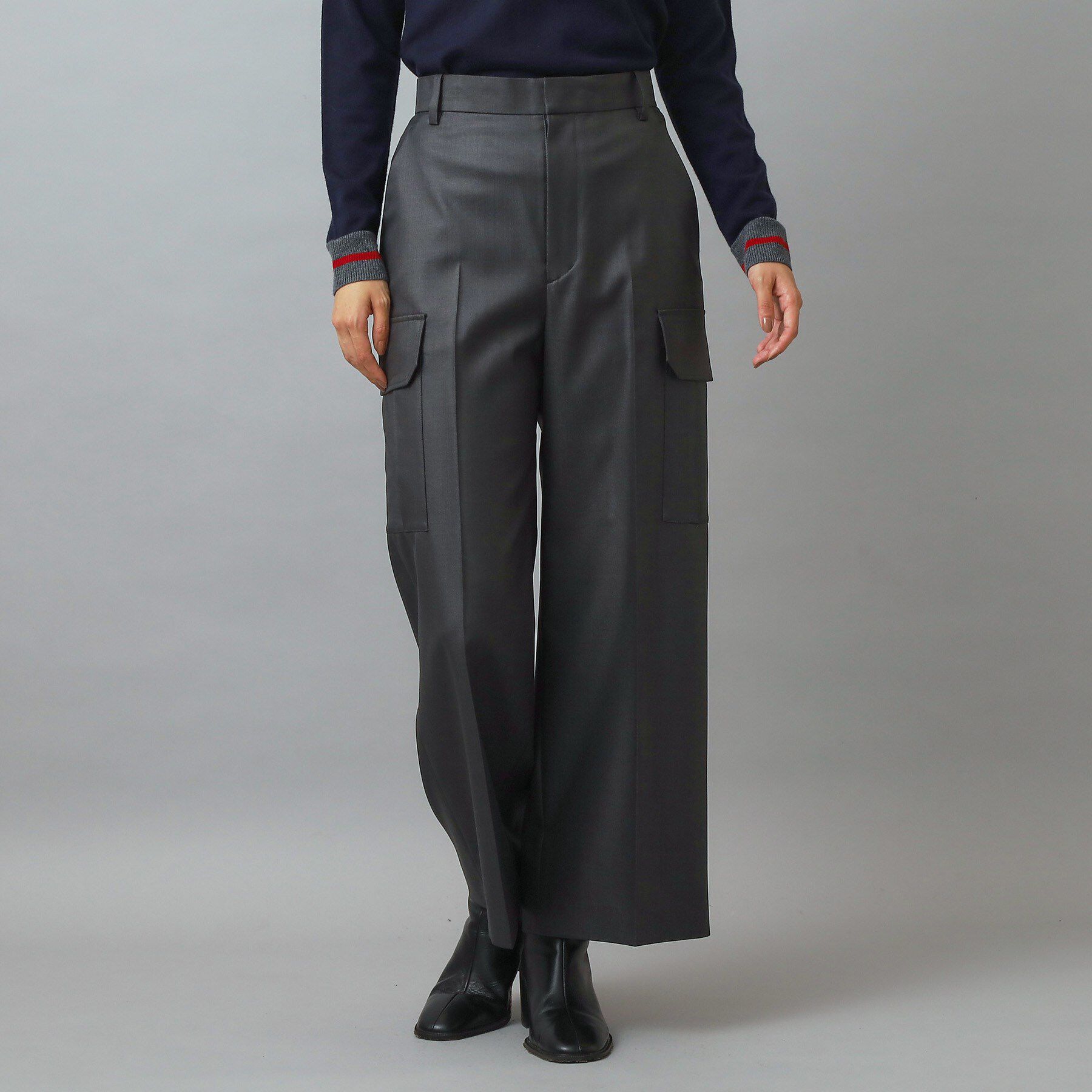 DRESSTERIOR「ラスターツイルワイドカーゴパンツ」|その他|