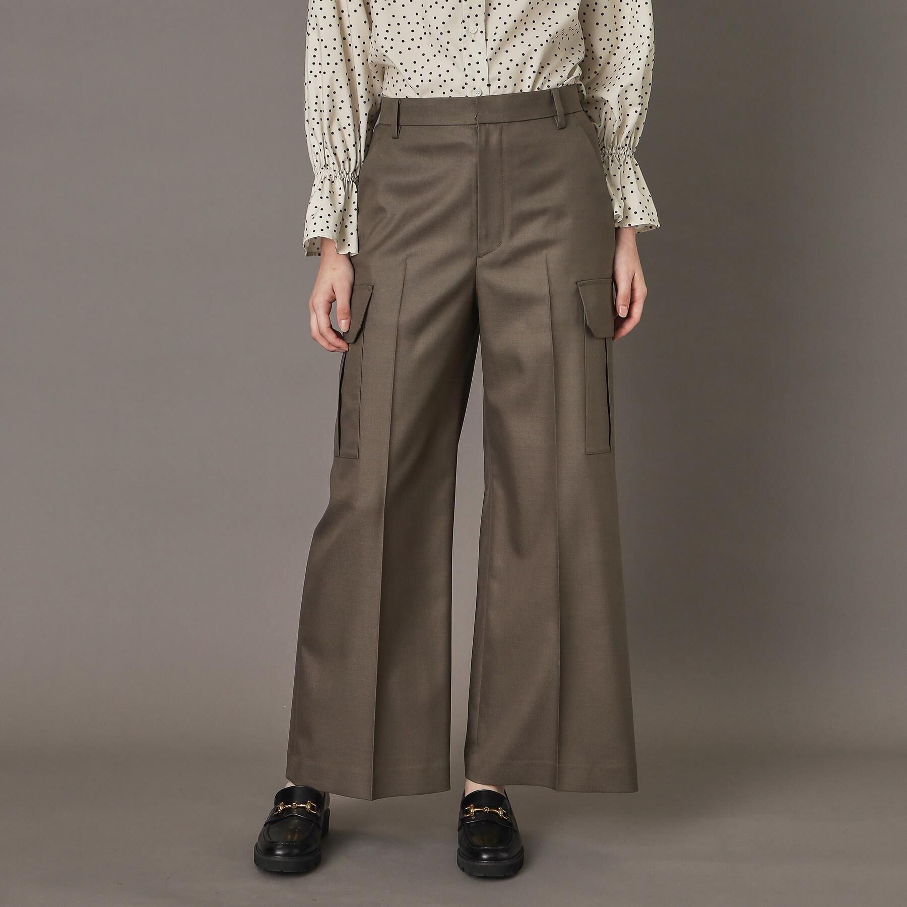 DRESSTERIOR「ラスターツイルワイドカーゴパンツ」|その他|