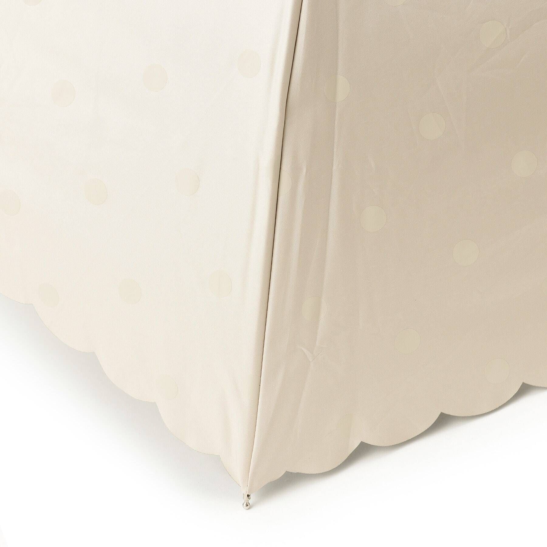 grove「because 遮光ドットヒートカットパラソルミニ」|傘|