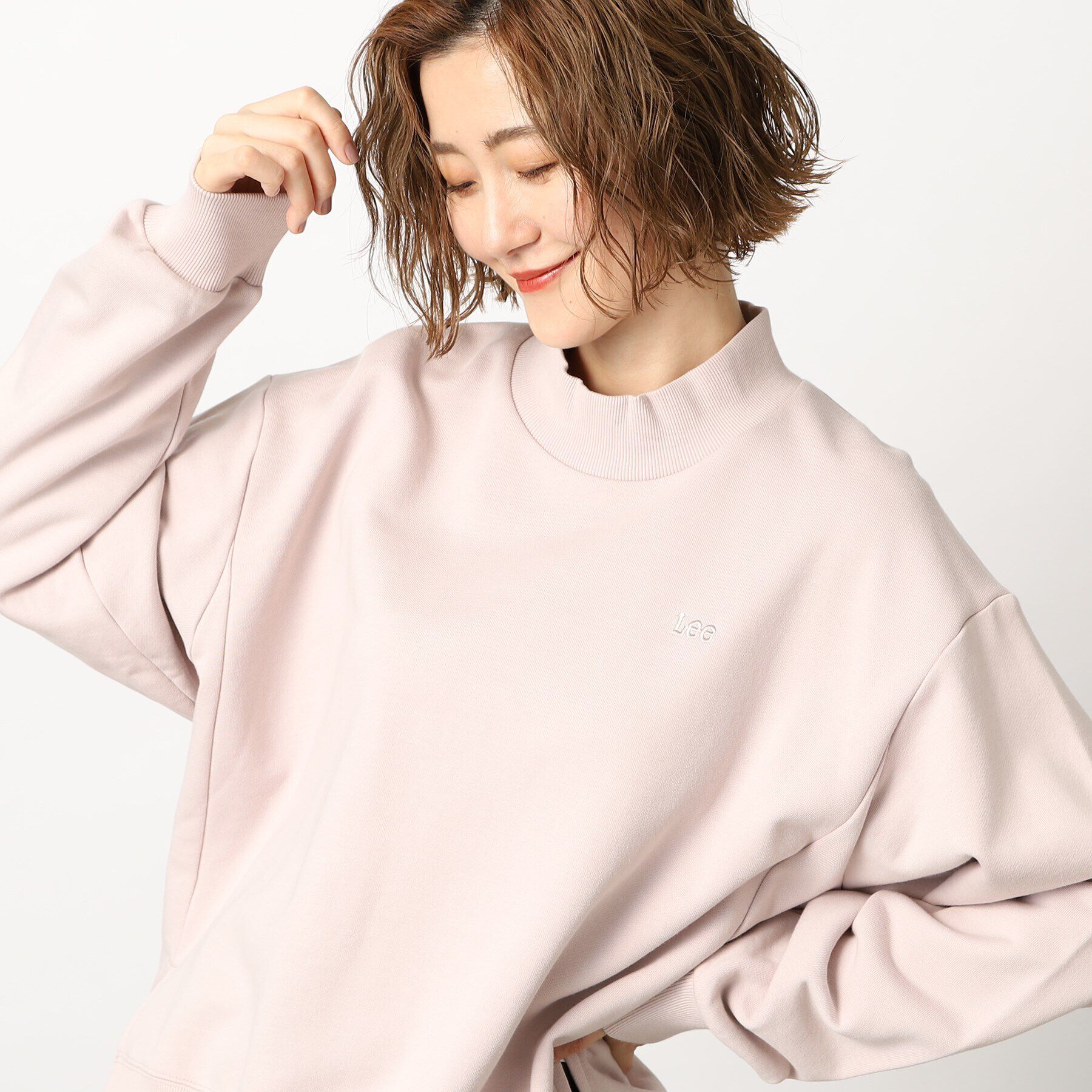 grove「Lee モックネックスウェット」|パーカー|