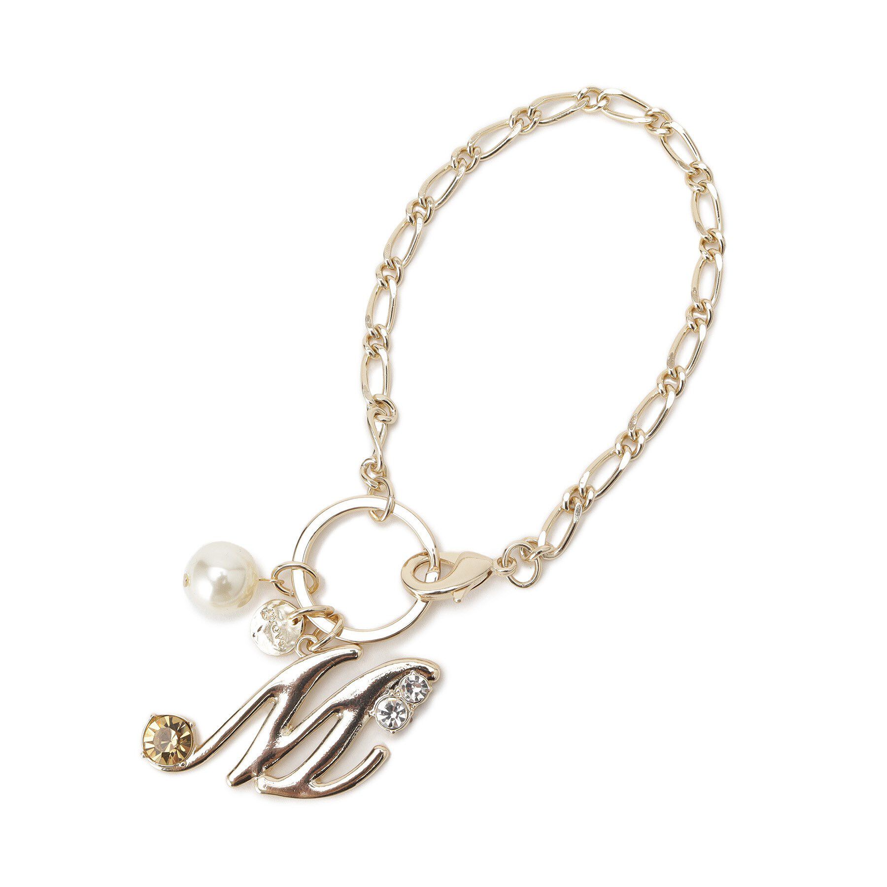 grove「アソートイニシャルバッグチャーム」|キーケース|