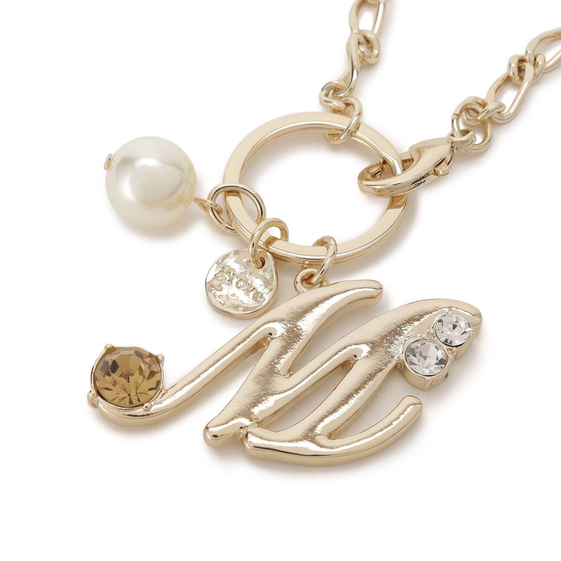 grove「アソートイニシャルバッグチャーム」|キーケース|