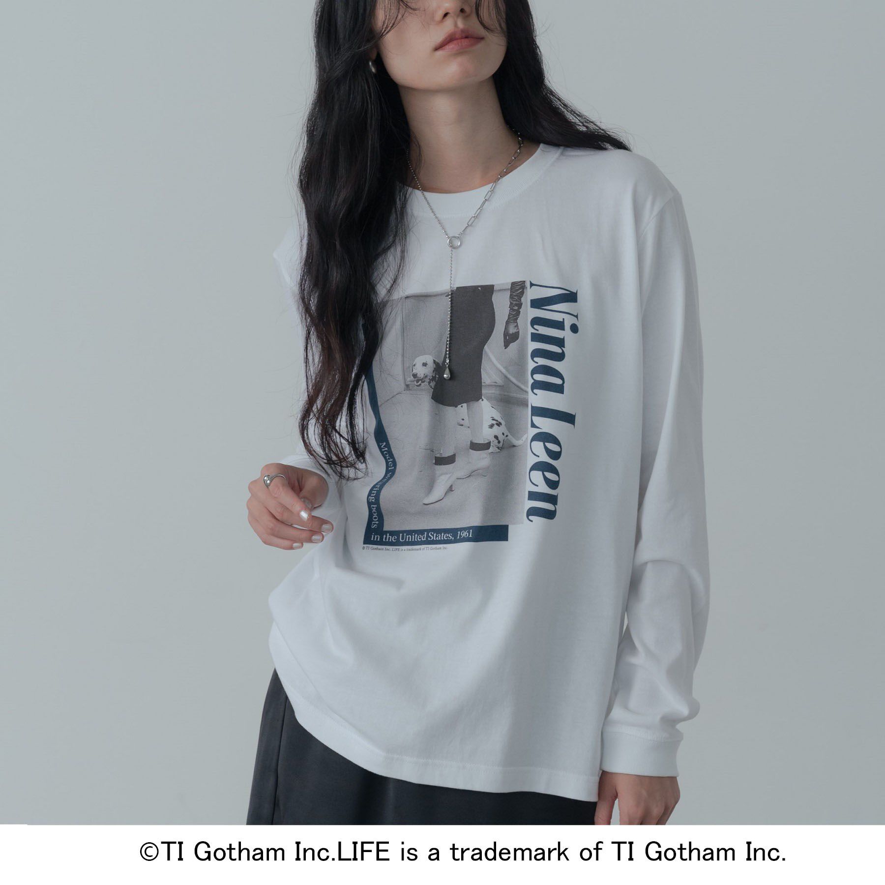 GALLEST「【GOOD ROCK SPEED】LIFE PC／Nina Leen LS T－SHIRT」|Tシャツ・カットソー|