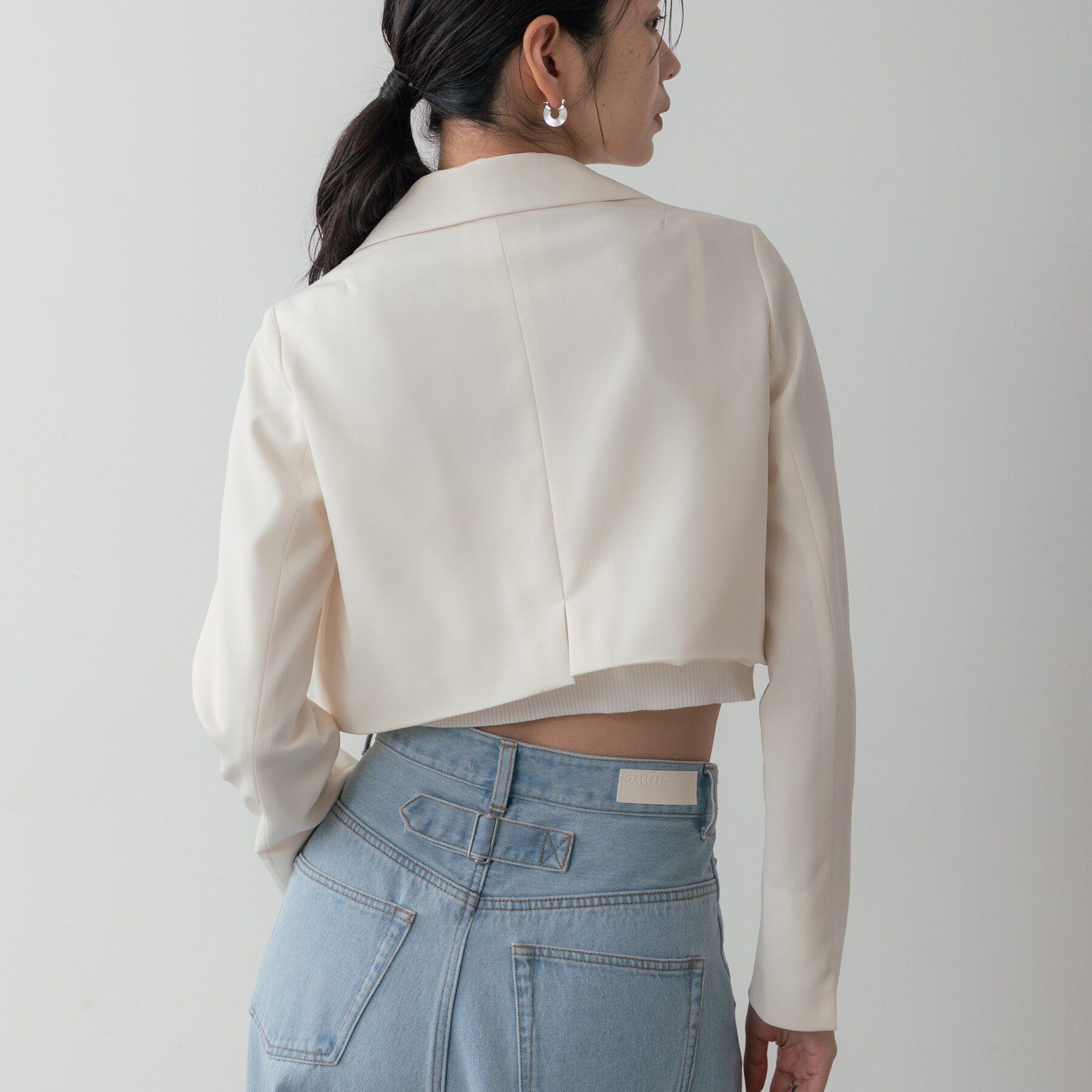 GALLEST「クロップドジャケット」|テーラードジャケット|