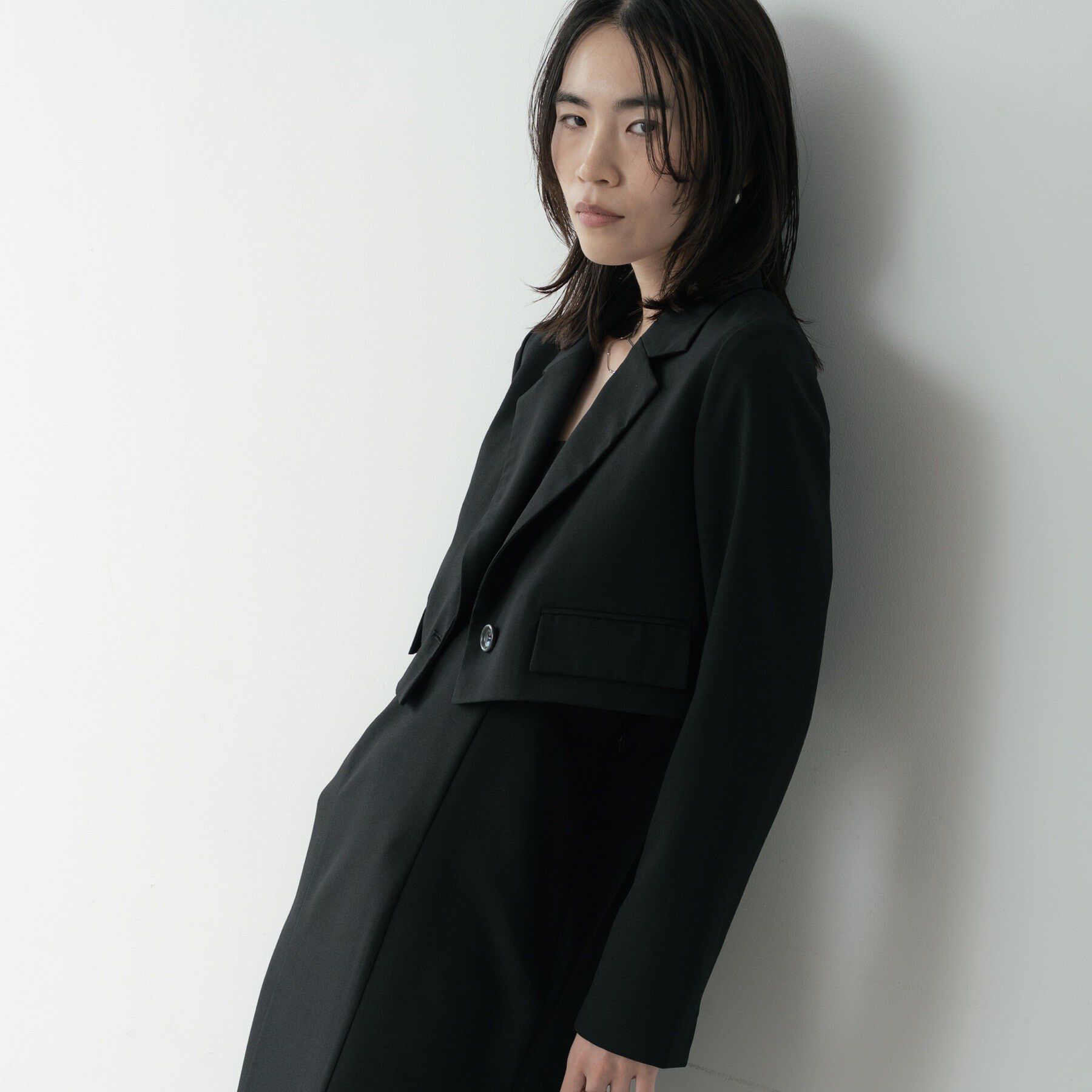 GALLEST「クロップドジャケット」|テーラードジャケット|