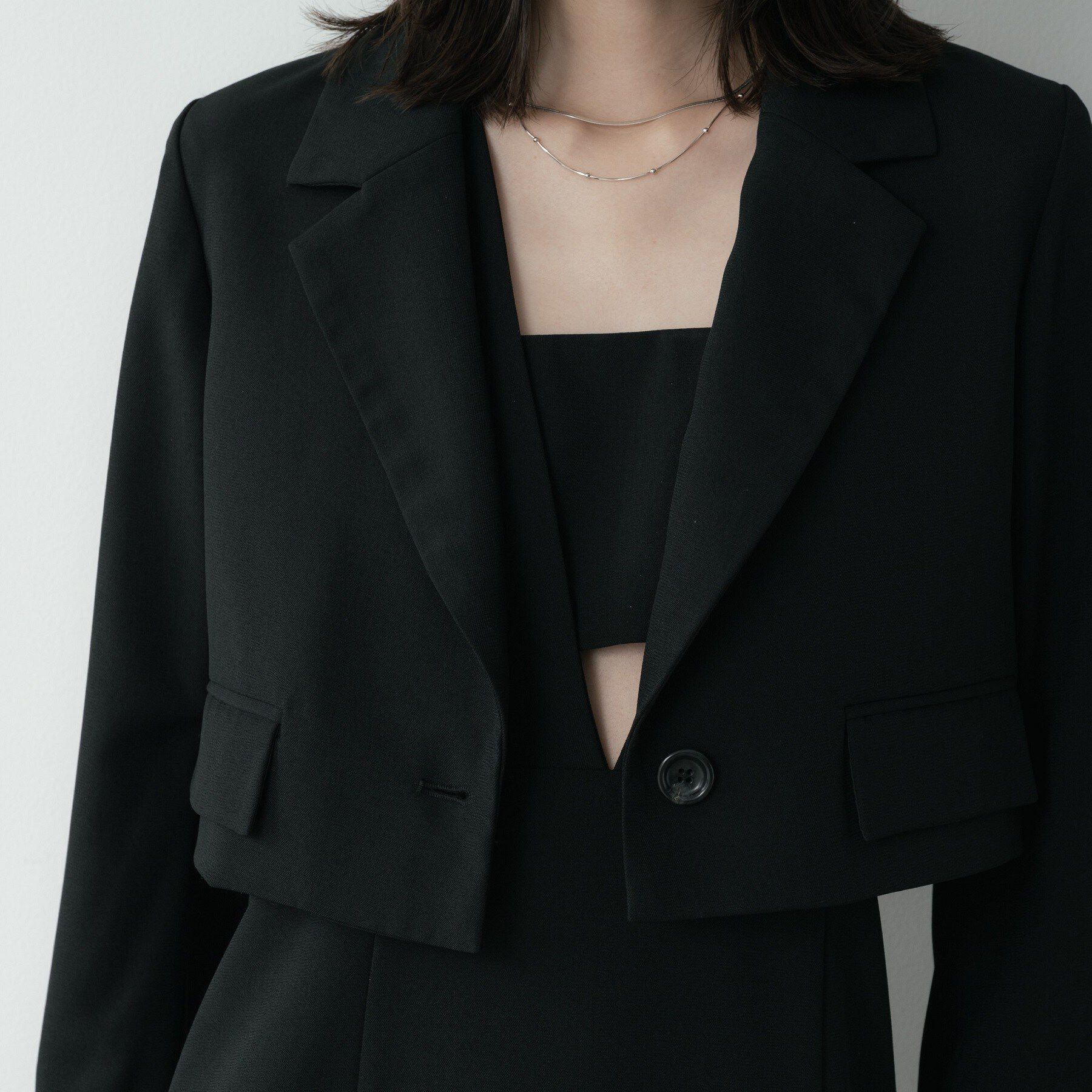 GALLEST「クロップドジャケット」|テーラードジャケット|