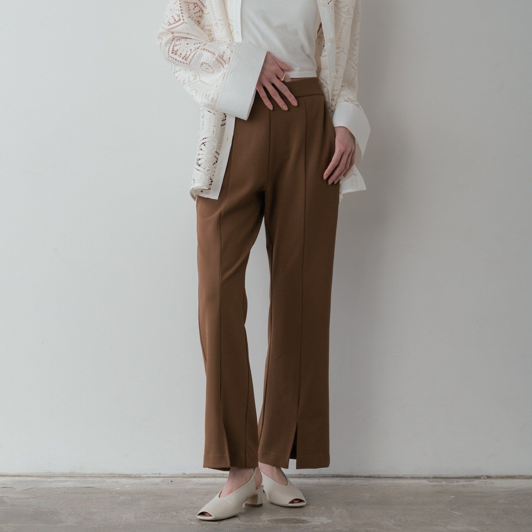 GALLEST「スリットフレアスキニーパンツ」|その他|