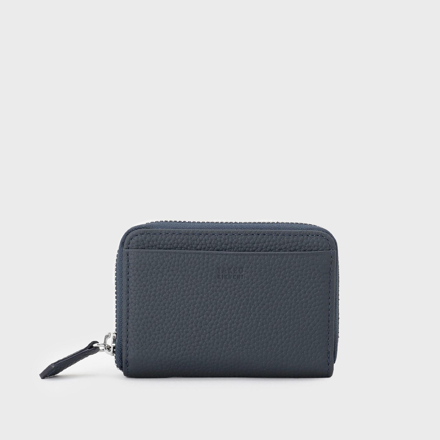 TAKEO KIKUCHI「ソフトシュリンクレザーキーケース」|キーケース|ブルー(093)