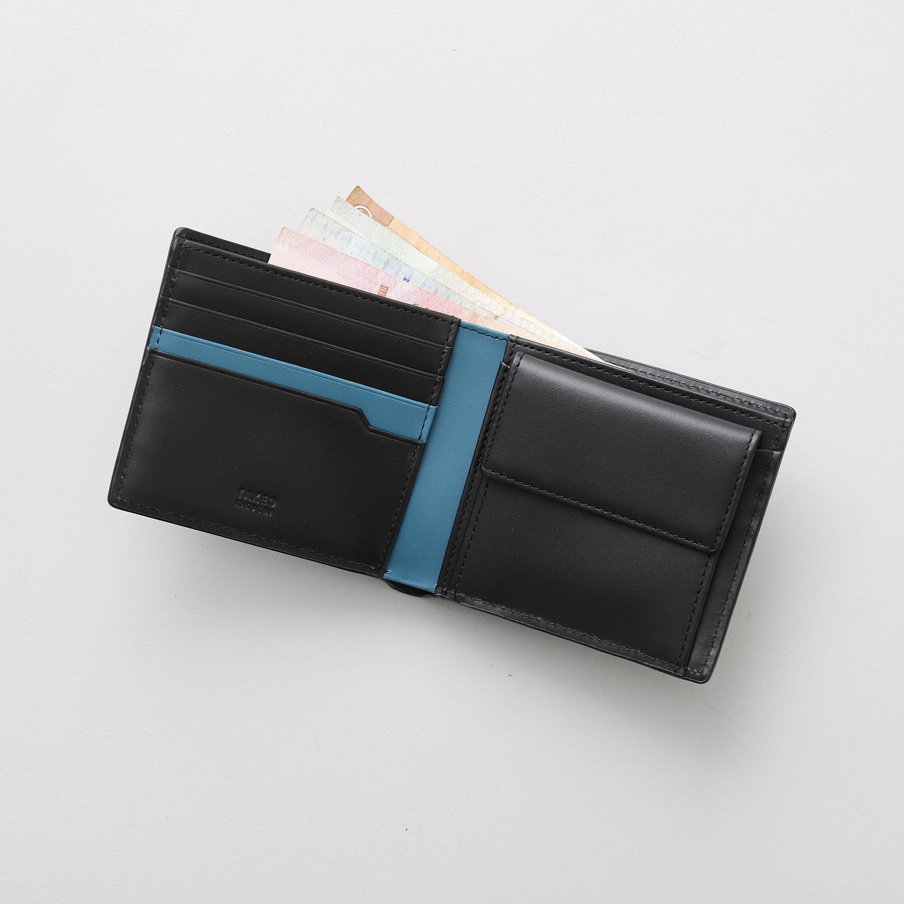 TAKEO KIKUCHI「【リップルグレイン】フォールドエッジ財布」|財布|