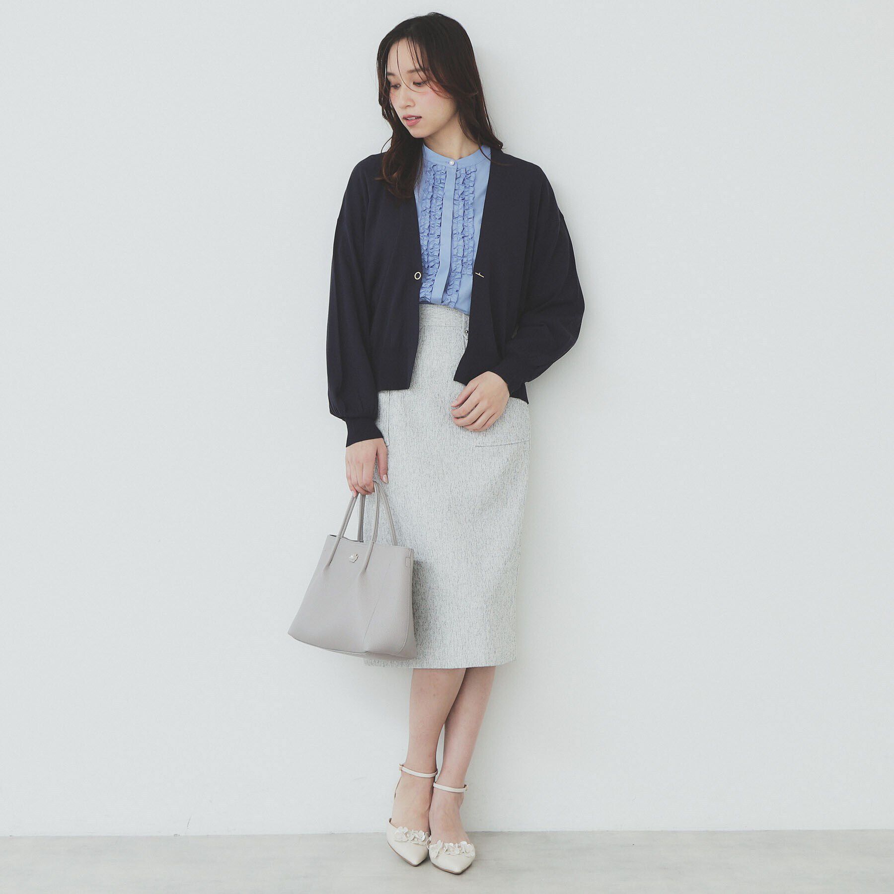 index「リラクシートッパーカーディガン【洗える】」|カーディガン|
