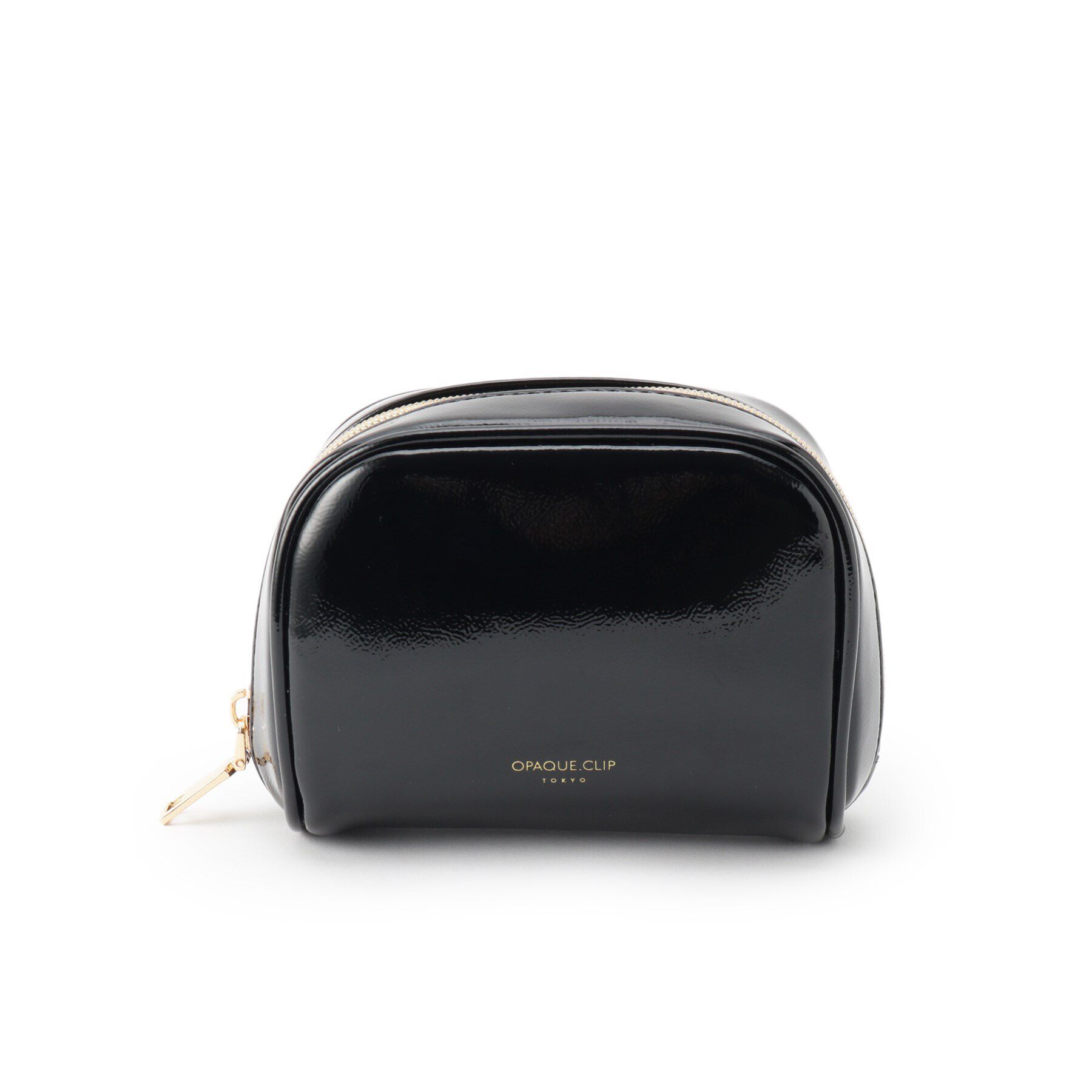 OPAQUE.CLIP「マチ付きスクエアポーチ」|ポーチ|ブラック(019)