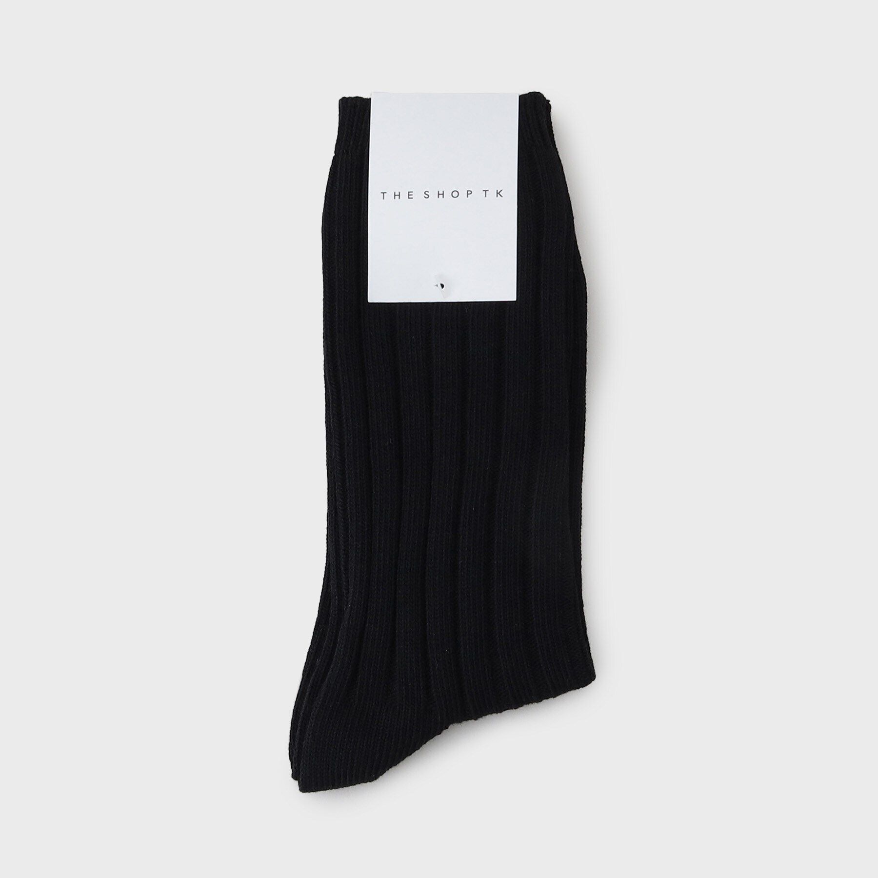 THE SHOP TK「リブSOX」|ソックス|ブラック(019)