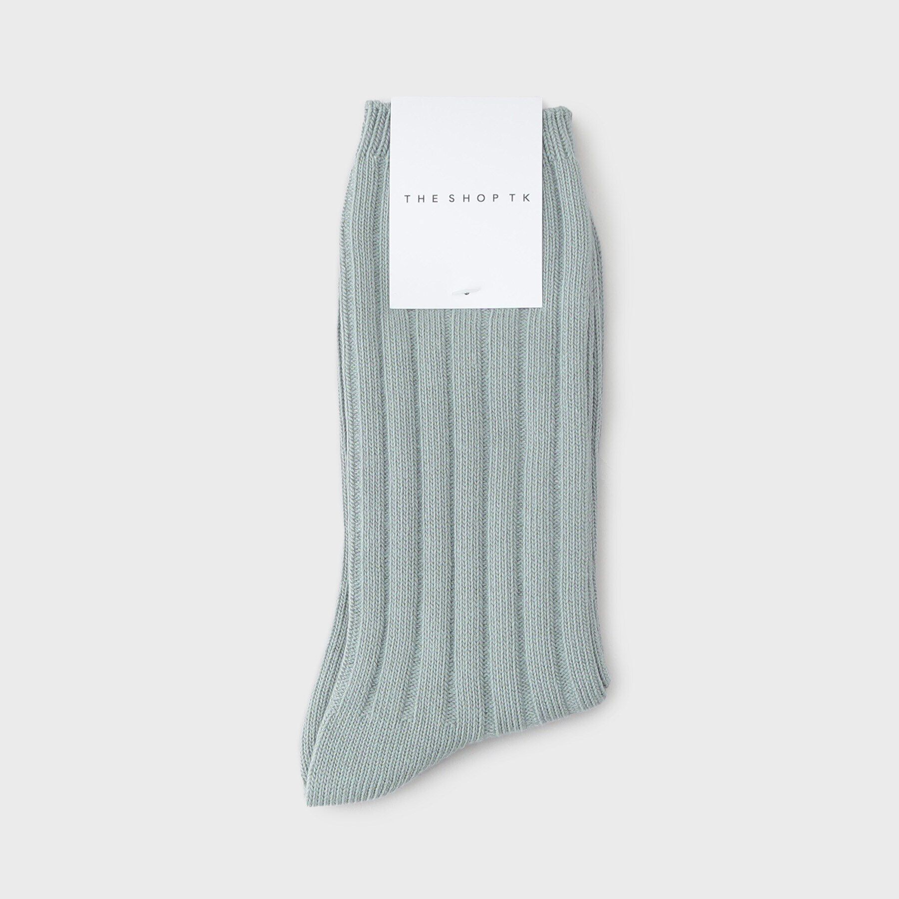 THE SHOP TK「リブSOX」|ソックス|ミントグリーン(02