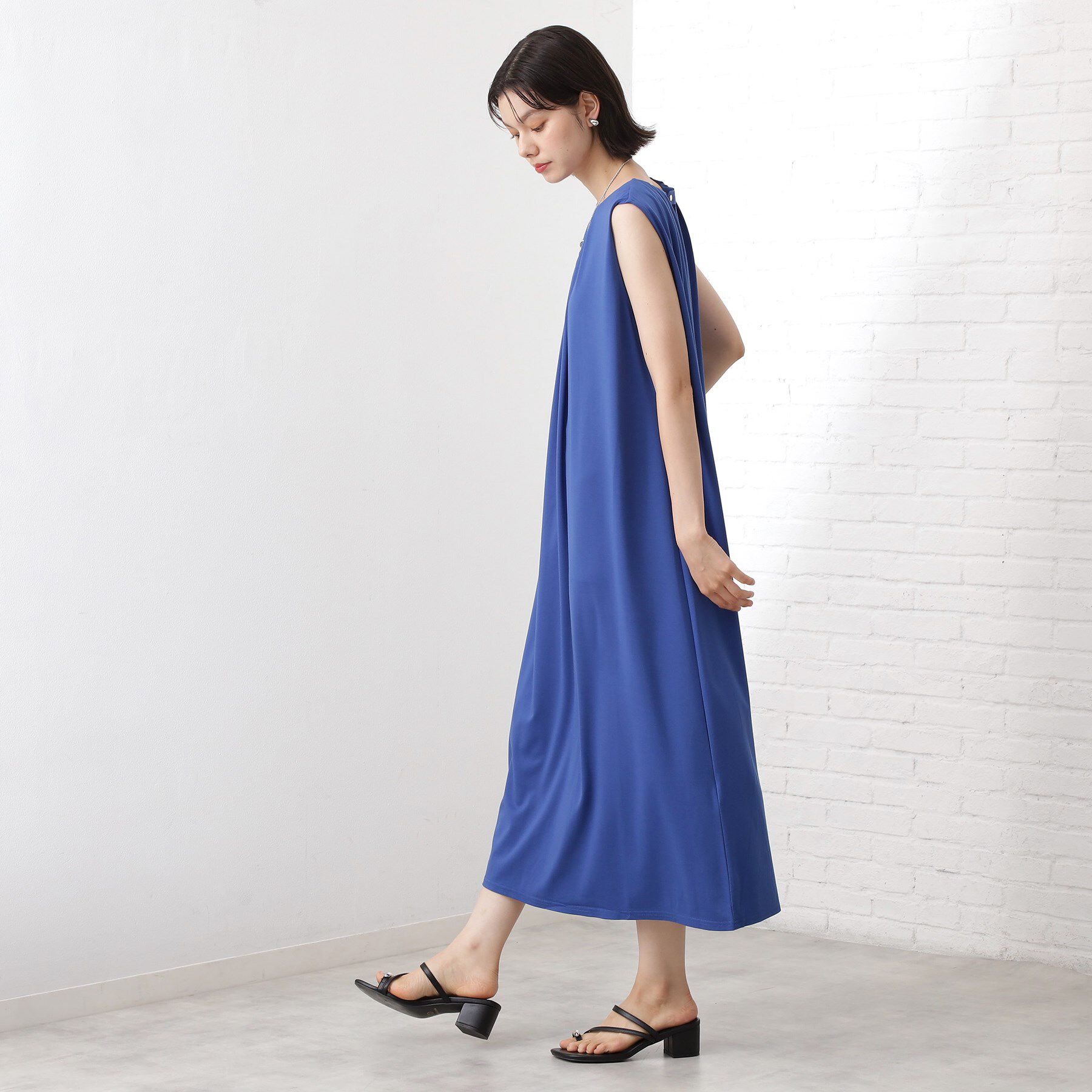 THE SHOP TK「【WEB限定】カットソーワンピース【洗濯機OK】」|ワンピース|