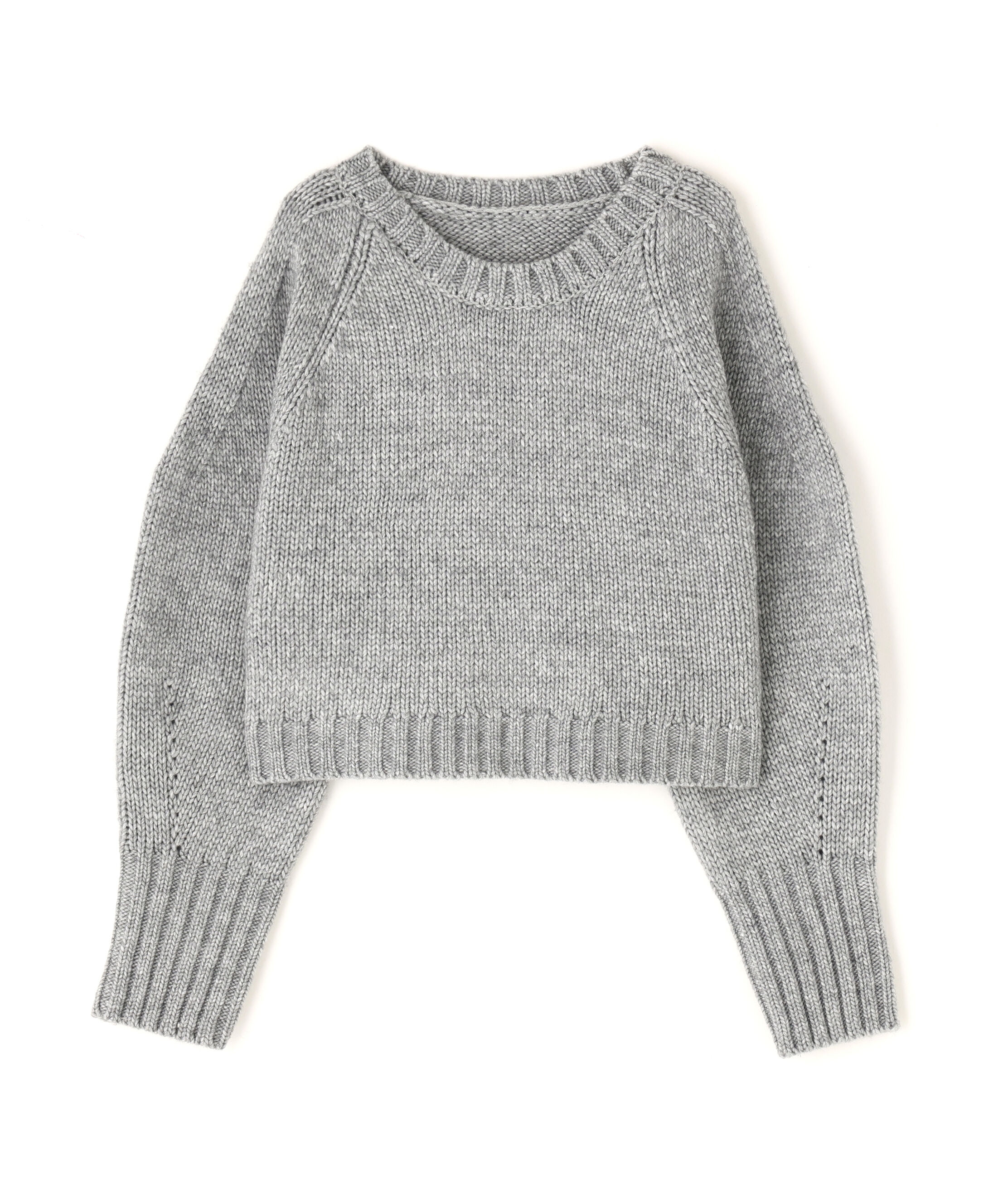  「ミドルゲージフォルムニット」|ニット・セーター|