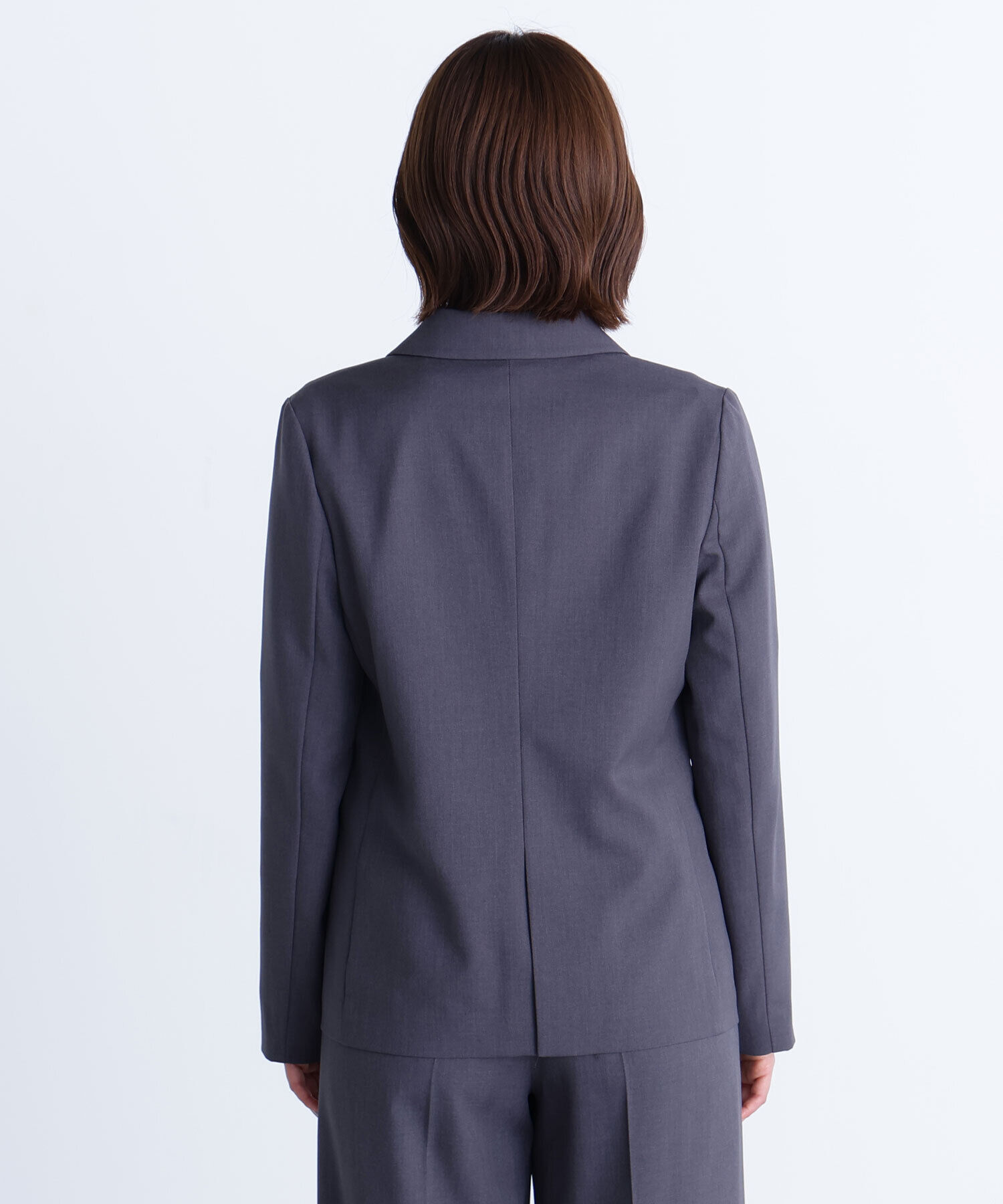  「パウダリーツイルセットアップシリーズ　ダブルテーラードジャケット」|その他|