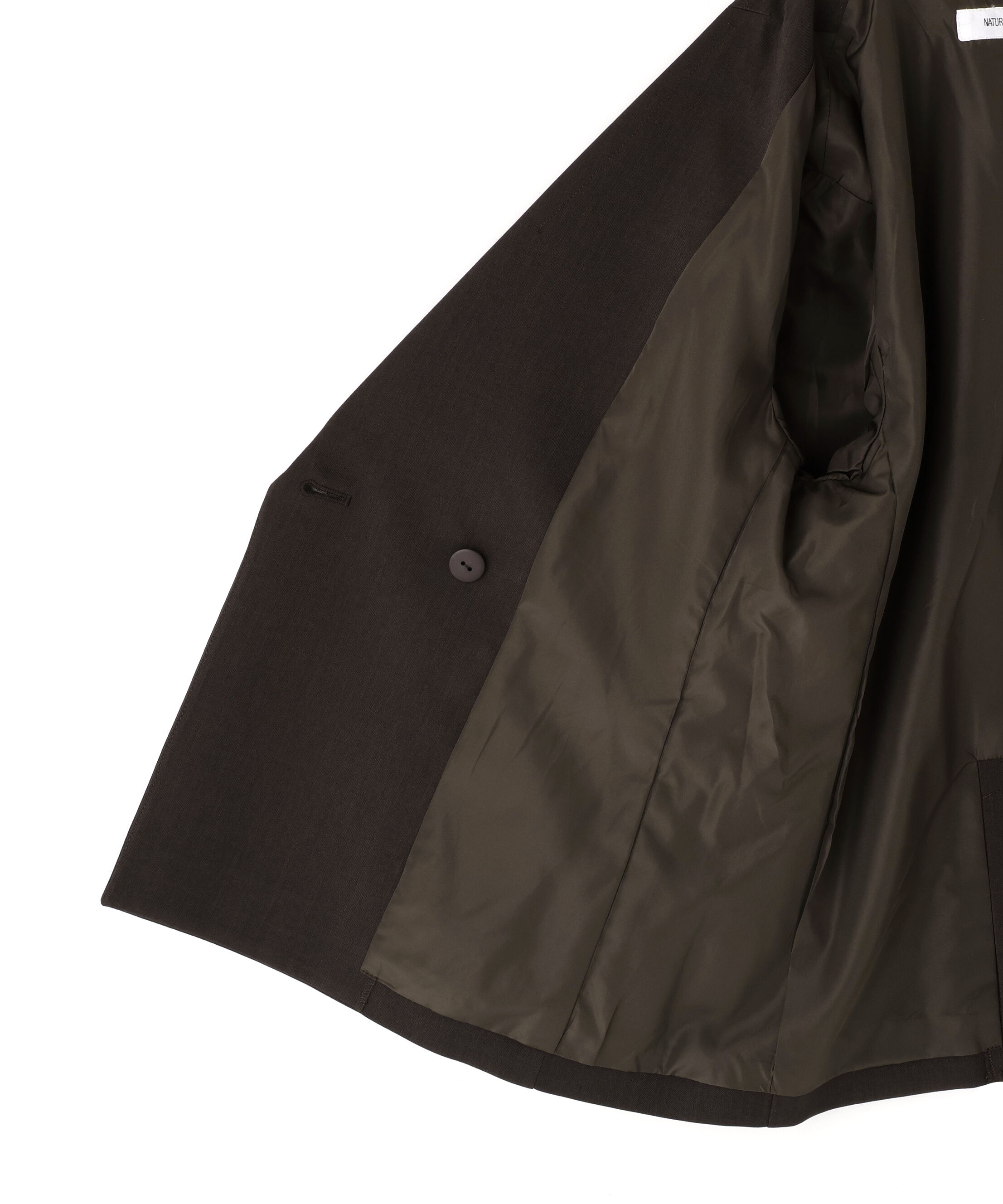  「パウダリーツイルセットアップシリーズ　ダブルテーラードジャケット」|その他|