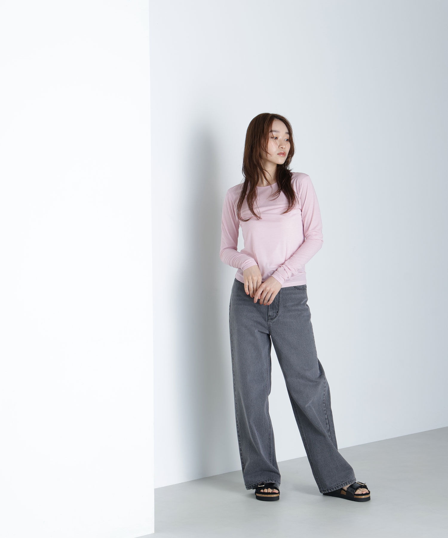  「シアーカットソーシリーズ クルーネック」|Tシャツ・カットソー|