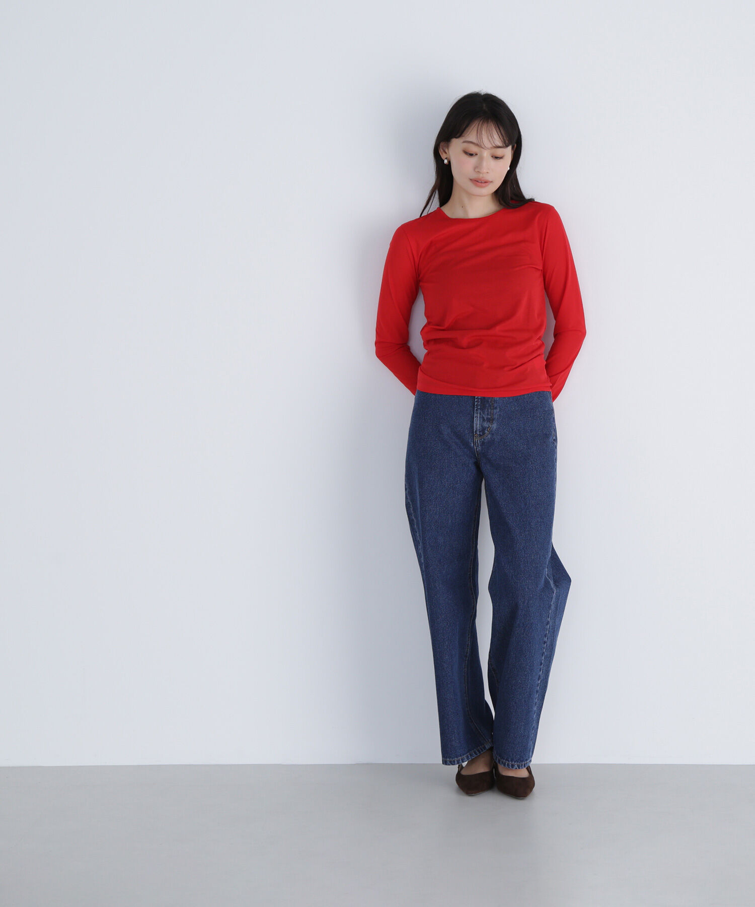  「シアーカットソーシリーズ クルーネック」|Tシャツ・カットソー|