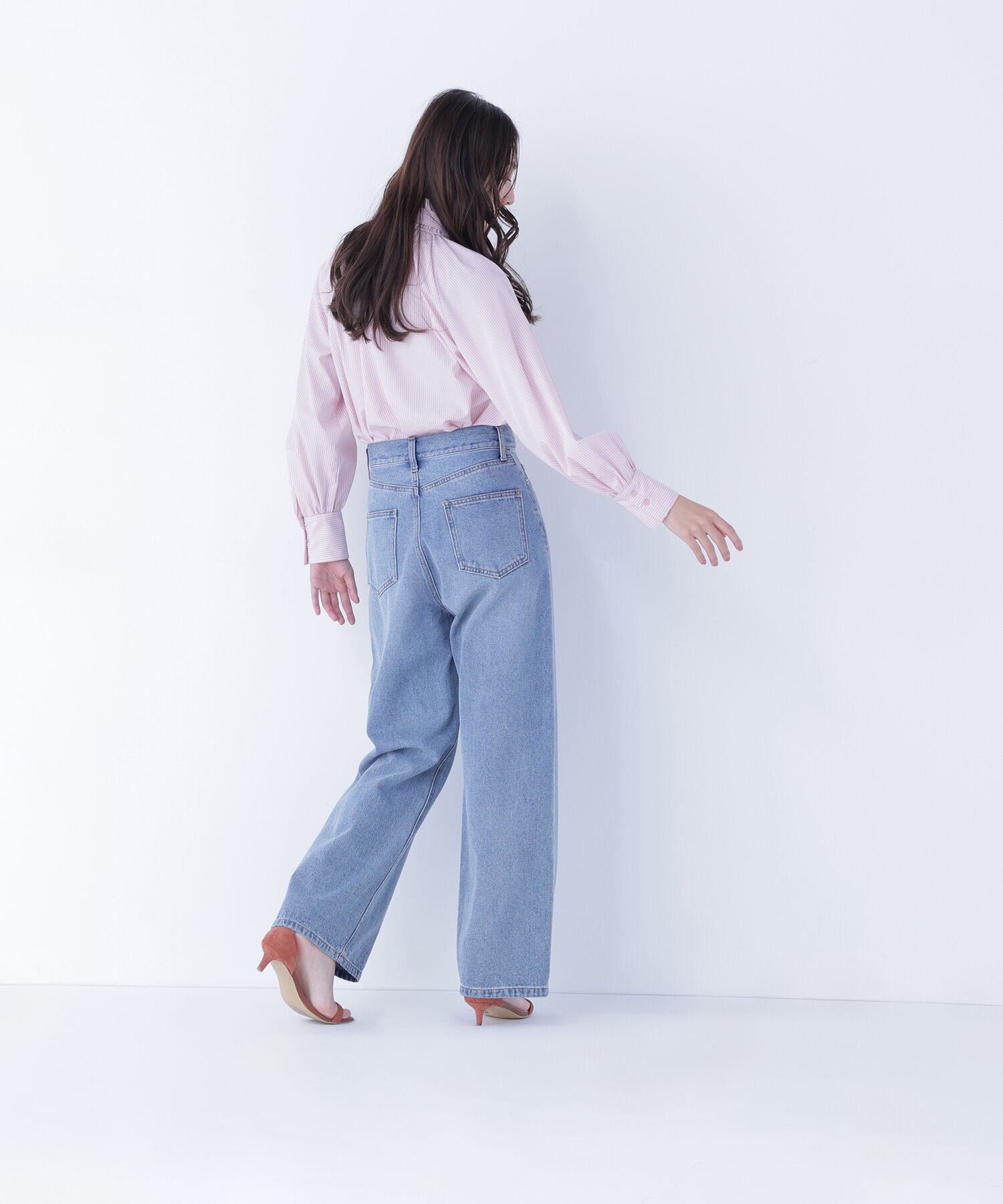  「ハイネックリボンボウブラウス」|シャツ・ブラウス|